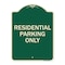 Signmission Reserved Parking Residential Parking Heavy-Gauge Aluminum Sign, 24" x 18", G-1824-23034 A-DES-G-1824-23034 - alternate 1